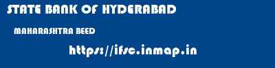 STATE BANK OF HYDERABAD  MAHARASHTRA BEED    ifsc code